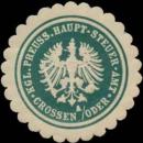 Siegelmarke K.Pr. Haupt-Steuer-Amt Crossen-Oder W0354893