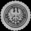 Siegelmarke K. Landrath-Amt des Kreises Crossen W0391070