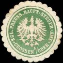 Siegelmarke Königlich Preussische Haupt - Steuer - Amt - Crossen an der Oder W0215093