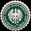 Siegelmarke Königlich Preussische Haupt - Steuer - Amt - Crossen an der Oder W0205198